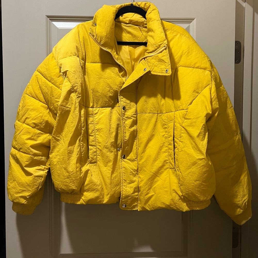 Free People Retro Ski Puffy Coat